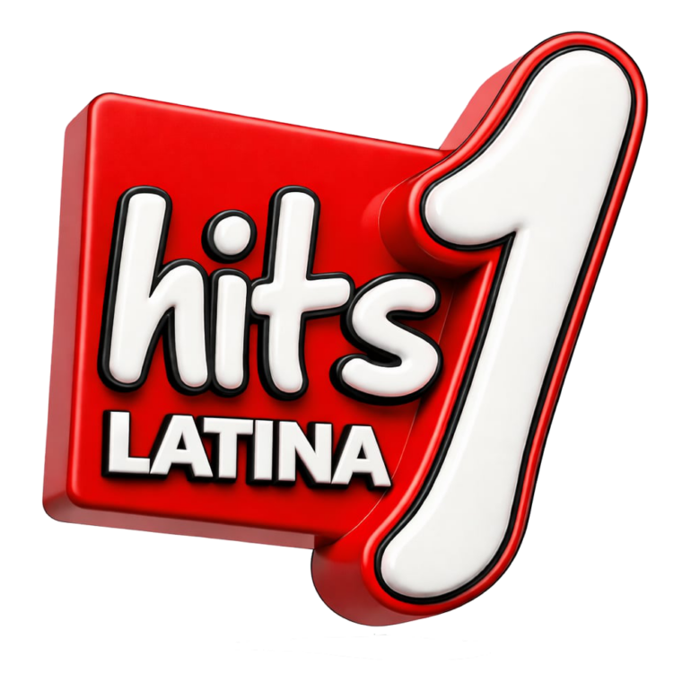 Hits 1 latina logo 3D