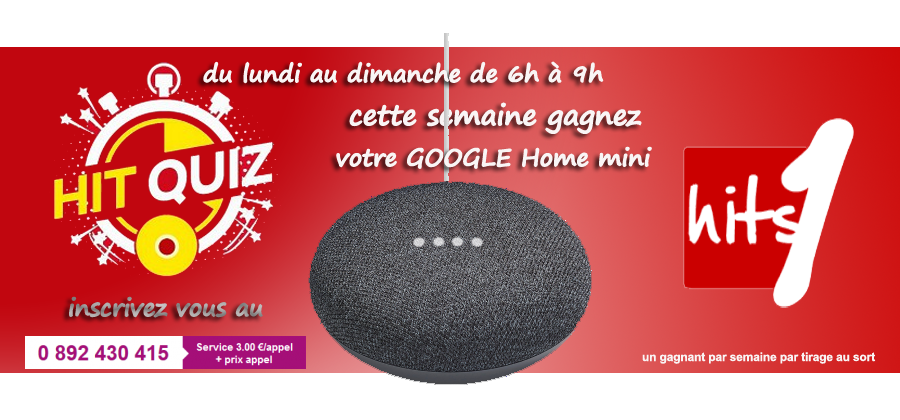 Gagnez votre Google Home mini